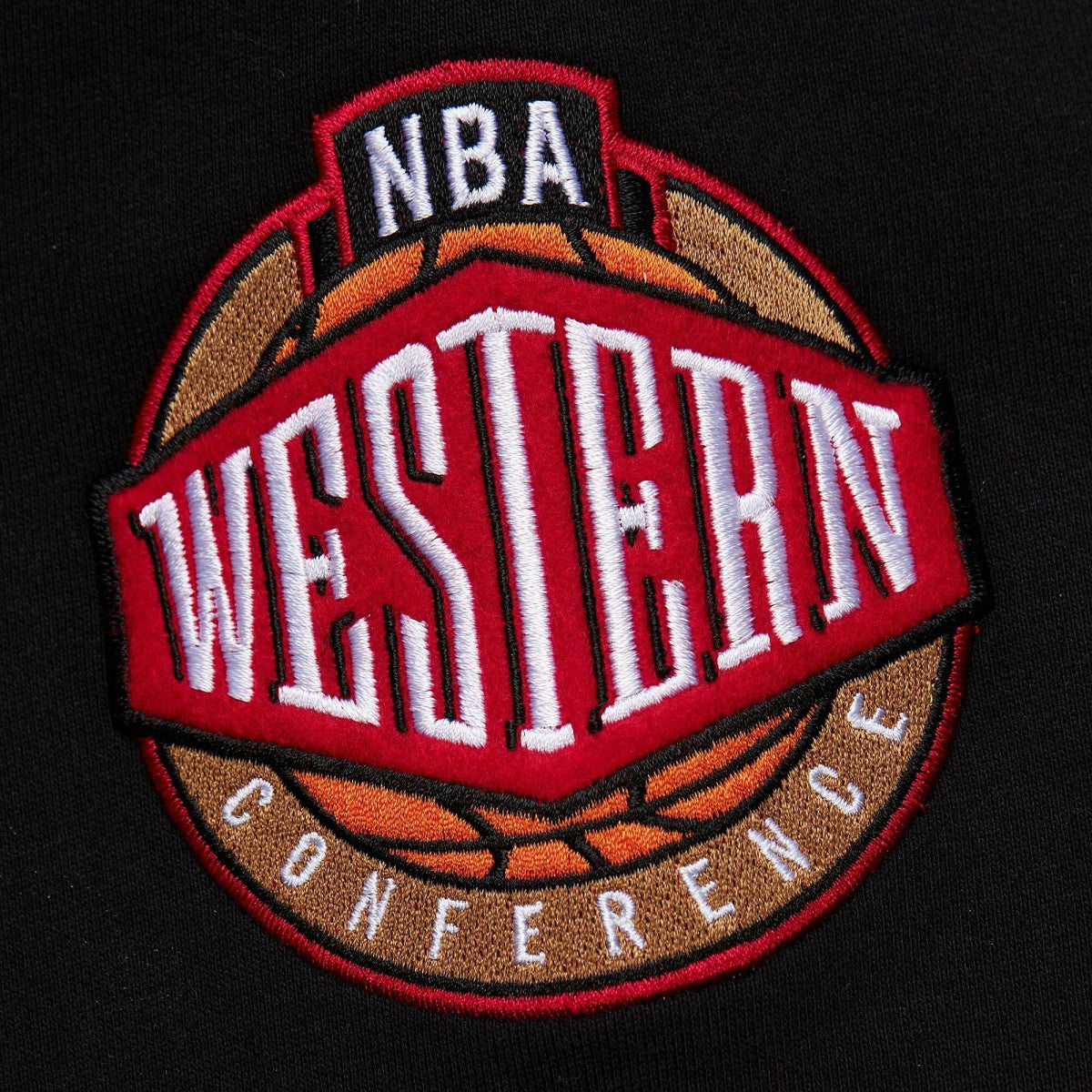 Sacramento Kings Chainstitch Applique Vintage Heavyweight Pullover Hoodie Black - NBA