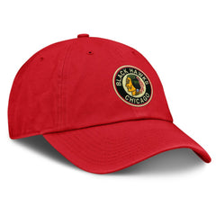 Chicago Blackhawks Fanatics Decades Collection Adjustable Hat - Red - NHL