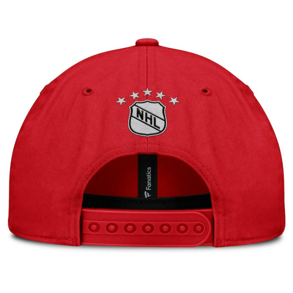 Chicago Blackhawks Fanatics Decades Collection Adjustable Hat - Red - NHL