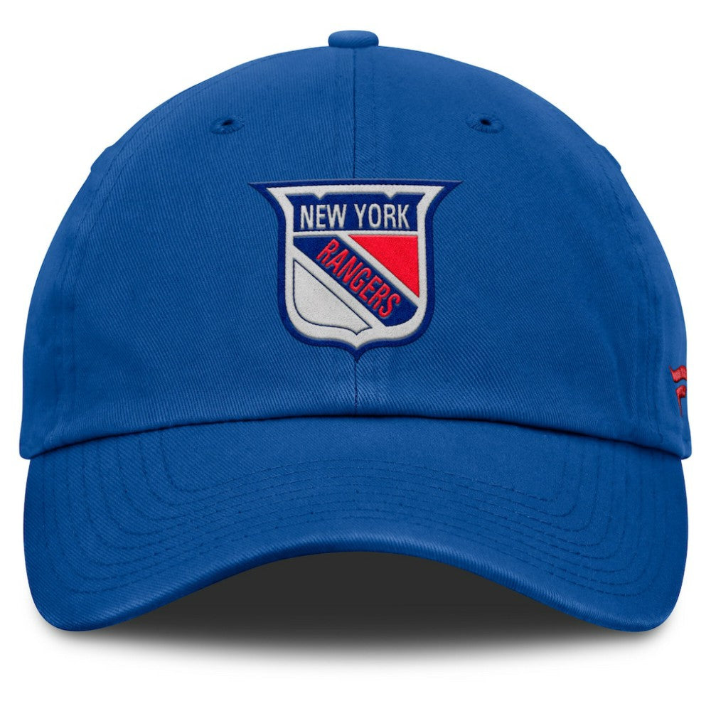 New York Rangers Fanatics Decades Collection Adjustable Hat - Royal - NHL