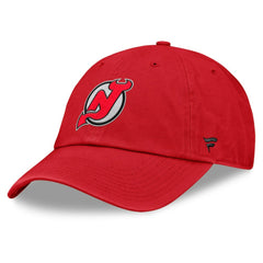 New Jersey Devils Fanatics Decades Collection Adjustable Hat - Red - NHL