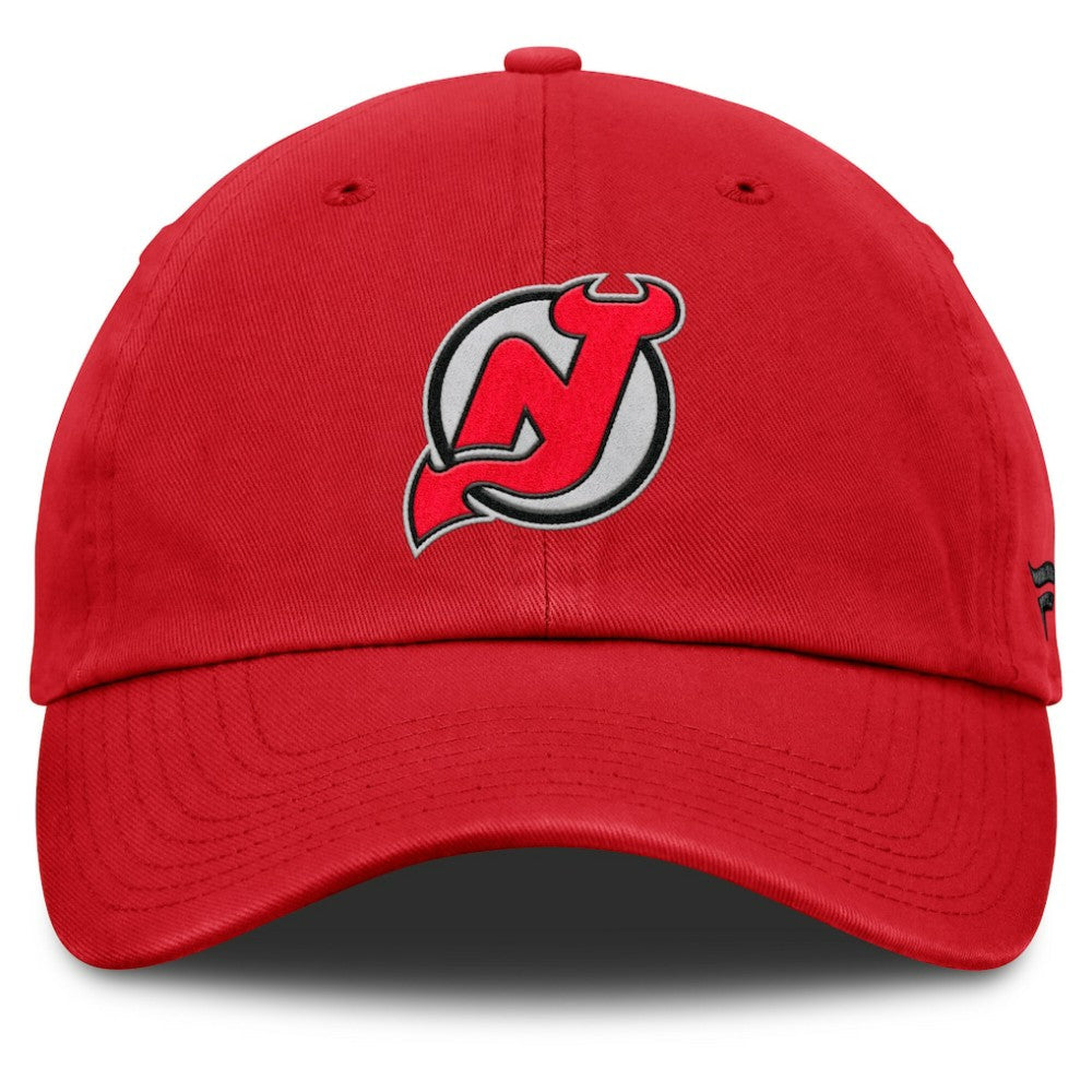 New Jersey Devils Fanatics Decades Collection Adjustable Hat - Red - NHL