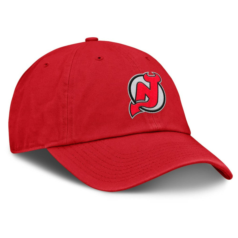 New Jersey Devils Fanatics Decades Collection Adjustable Hat - Red - NHL