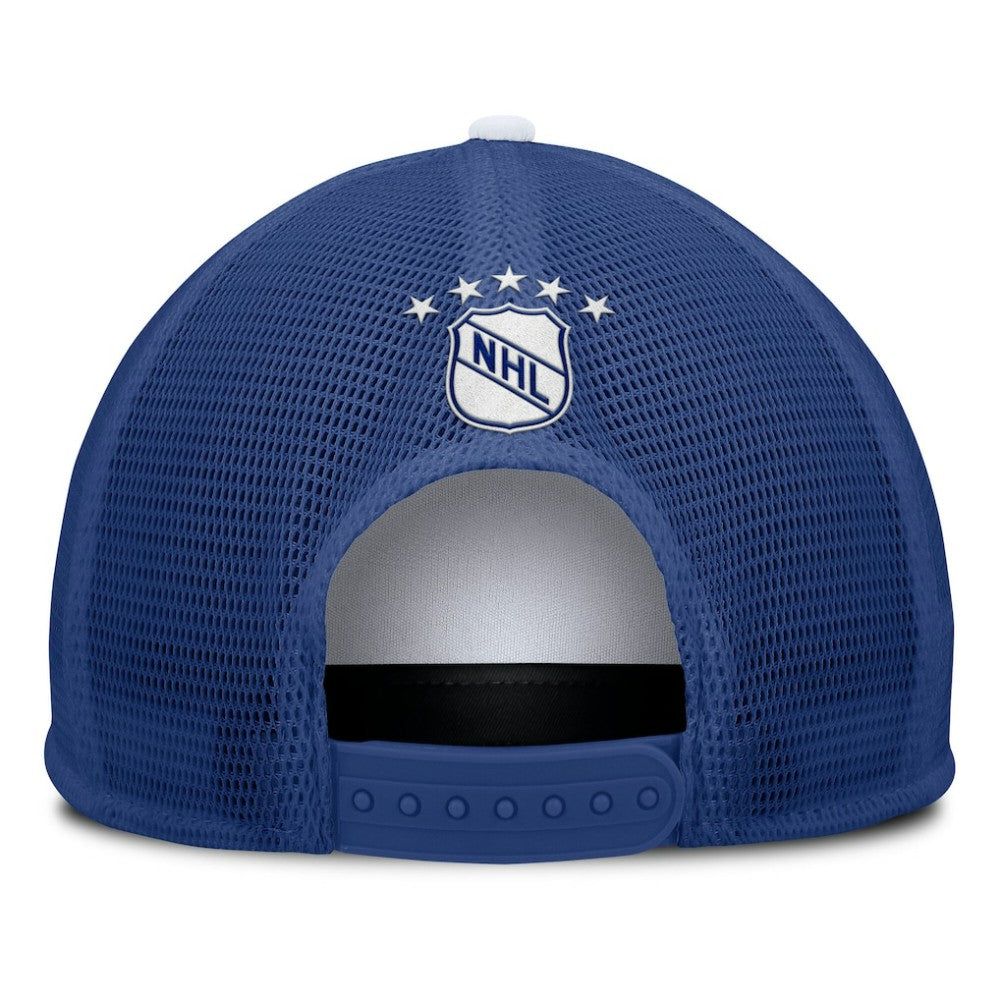 Toronto Maple Leafs Fanatics Decades Collection Foam Front Snapback Hat - White/Blue - NHL