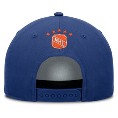 Edmonton Oilers Fanatics Decades Collection A-Frame Rope Adjustable Hat - Royal - NHL