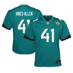 Josh Hines-Allen Jacksonville Jaguars Youth Game Jersey Teal | Nike for Sale