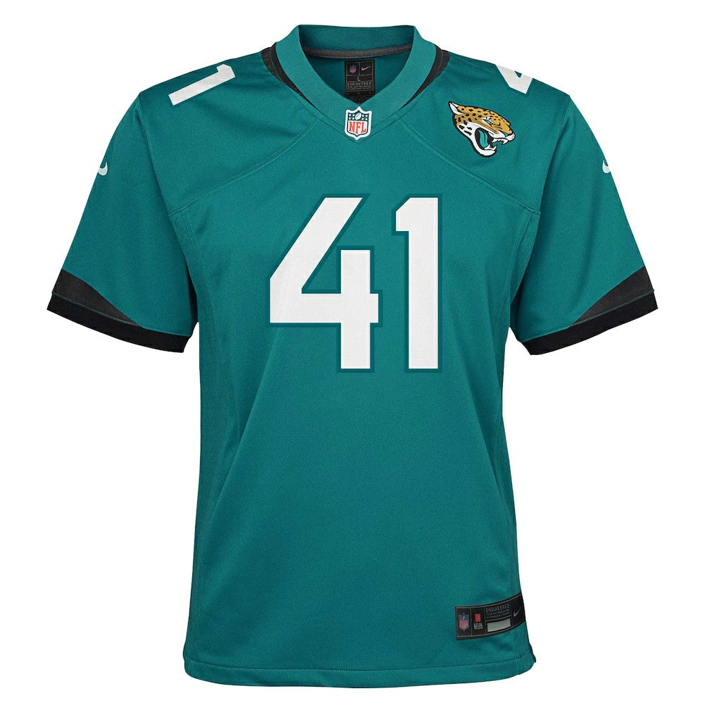 Josh Hines-Allen Jacksonville Jaguars Youth Game Jersey Teal | Nike for Sale