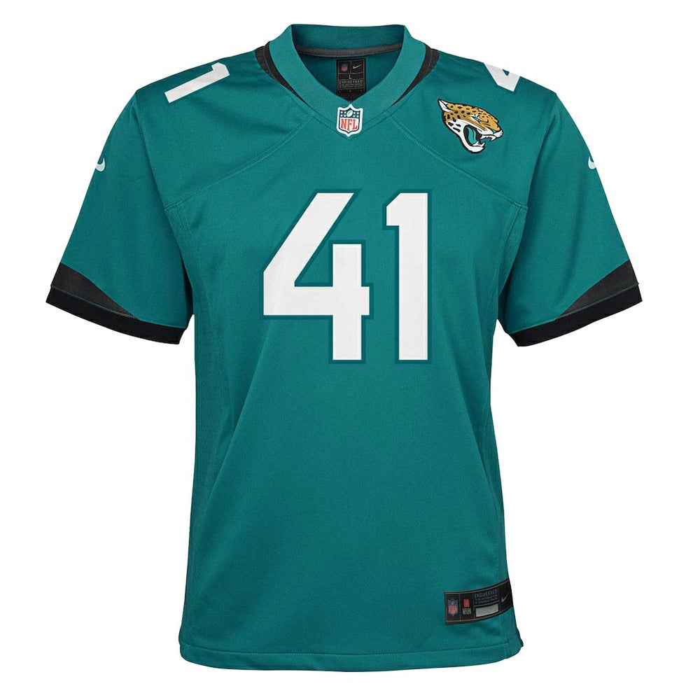 Josh Hines-Allen Jacksonville Jaguars Youth Game Jersey Teal | Nike for Sale