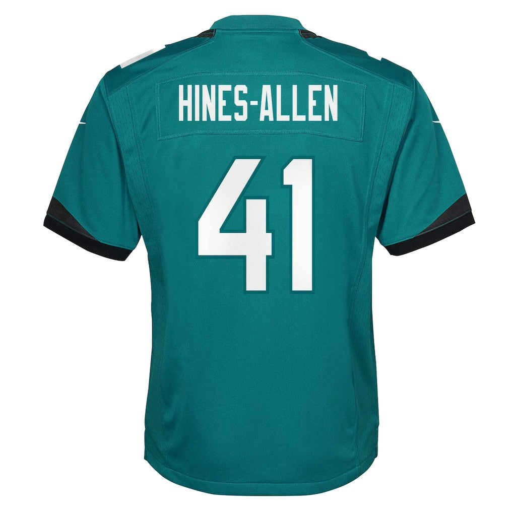 Josh Hines-Allen Jacksonville Jaguars Youth Game Jersey Teal | Nike for Sale