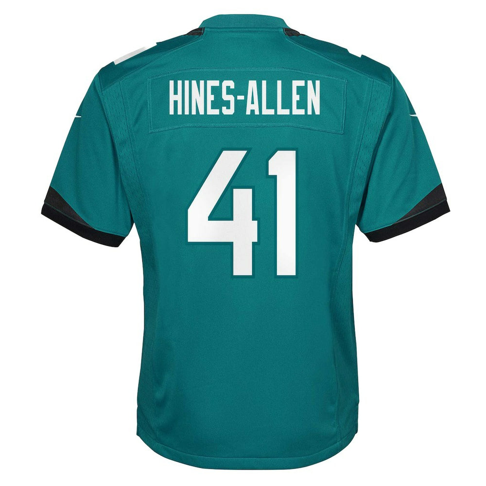Josh Hines-Allen Jacksonville Jaguars Youth Game Jersey Teal | Nike for Sale