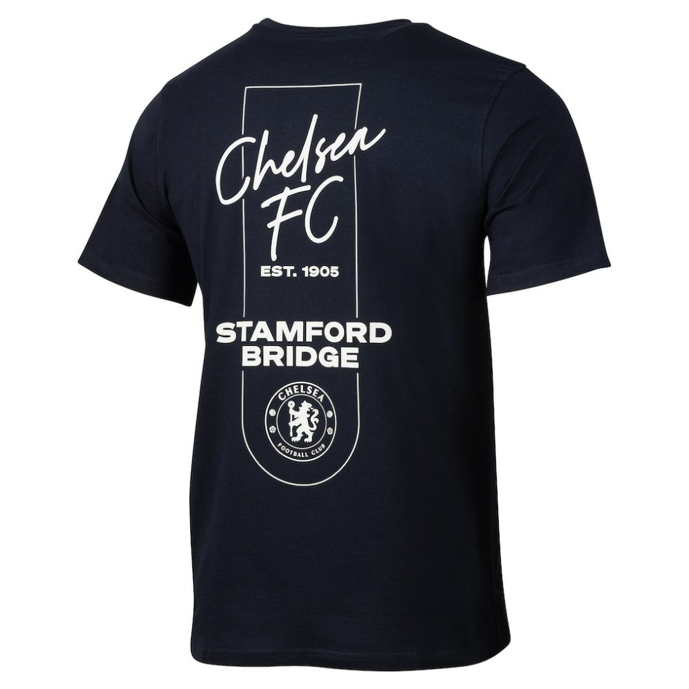 Chelsea Relaxed Heavyweight T-Shirt Navy - FIFA World CUP