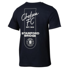 Chelsea Relaxed Heavyweight T-Shirt Navy - FIFA World CUP