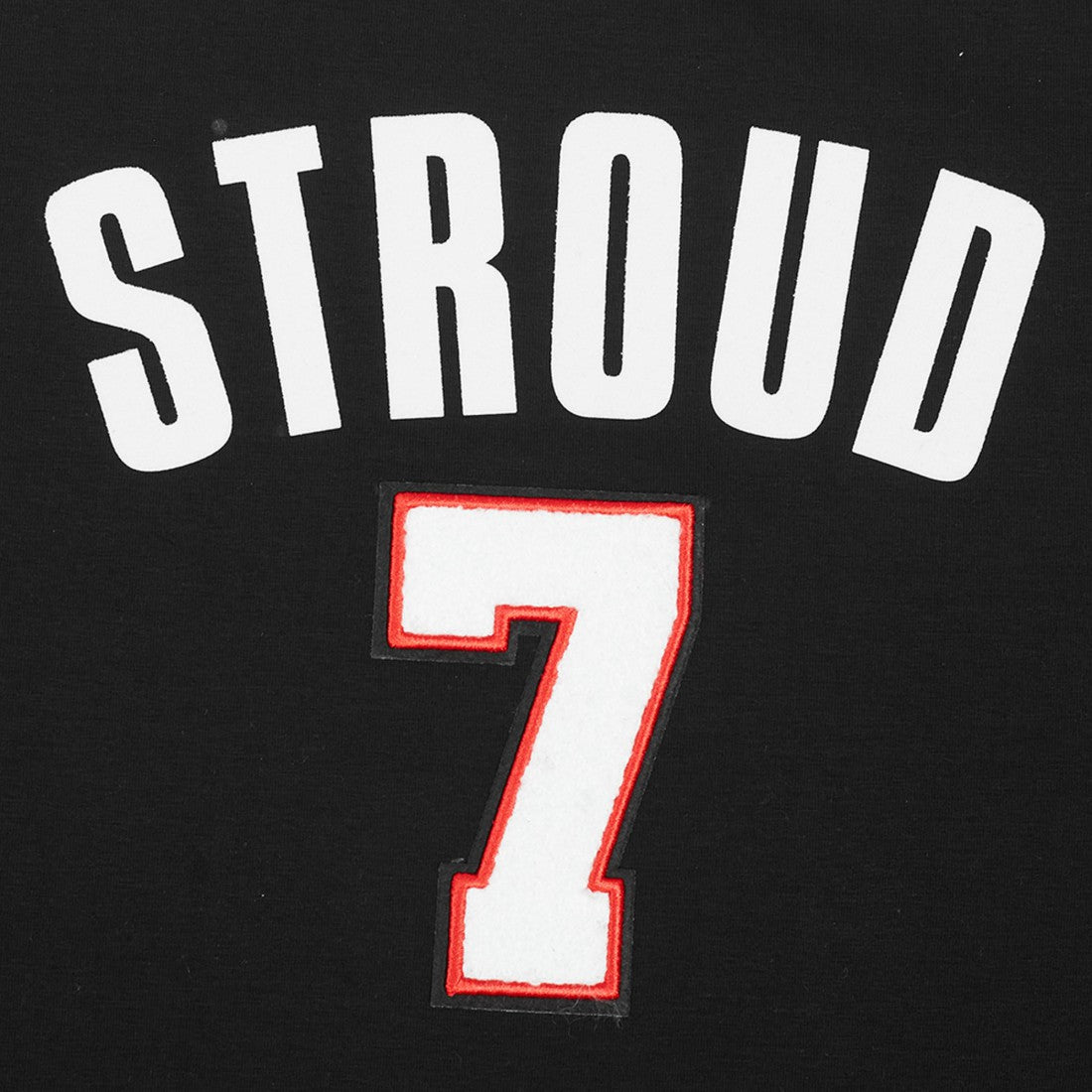 C.J. Stroud Houston Texans Pro Standard Women's Player Name & Number Cropped Boxy T-Shirt Black | NFL