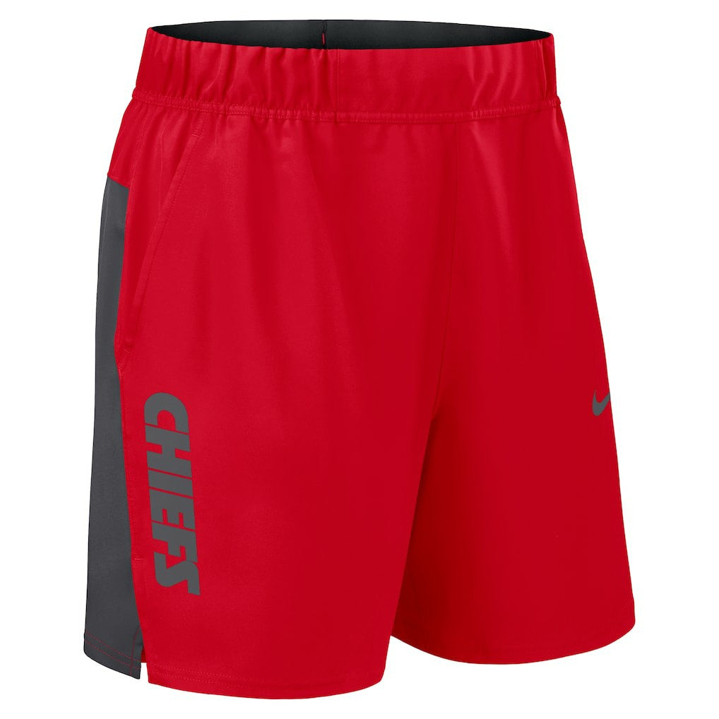 Kansas City Chiefs Woven Victory Dri-FIT Shorts Red | Nike for Sale