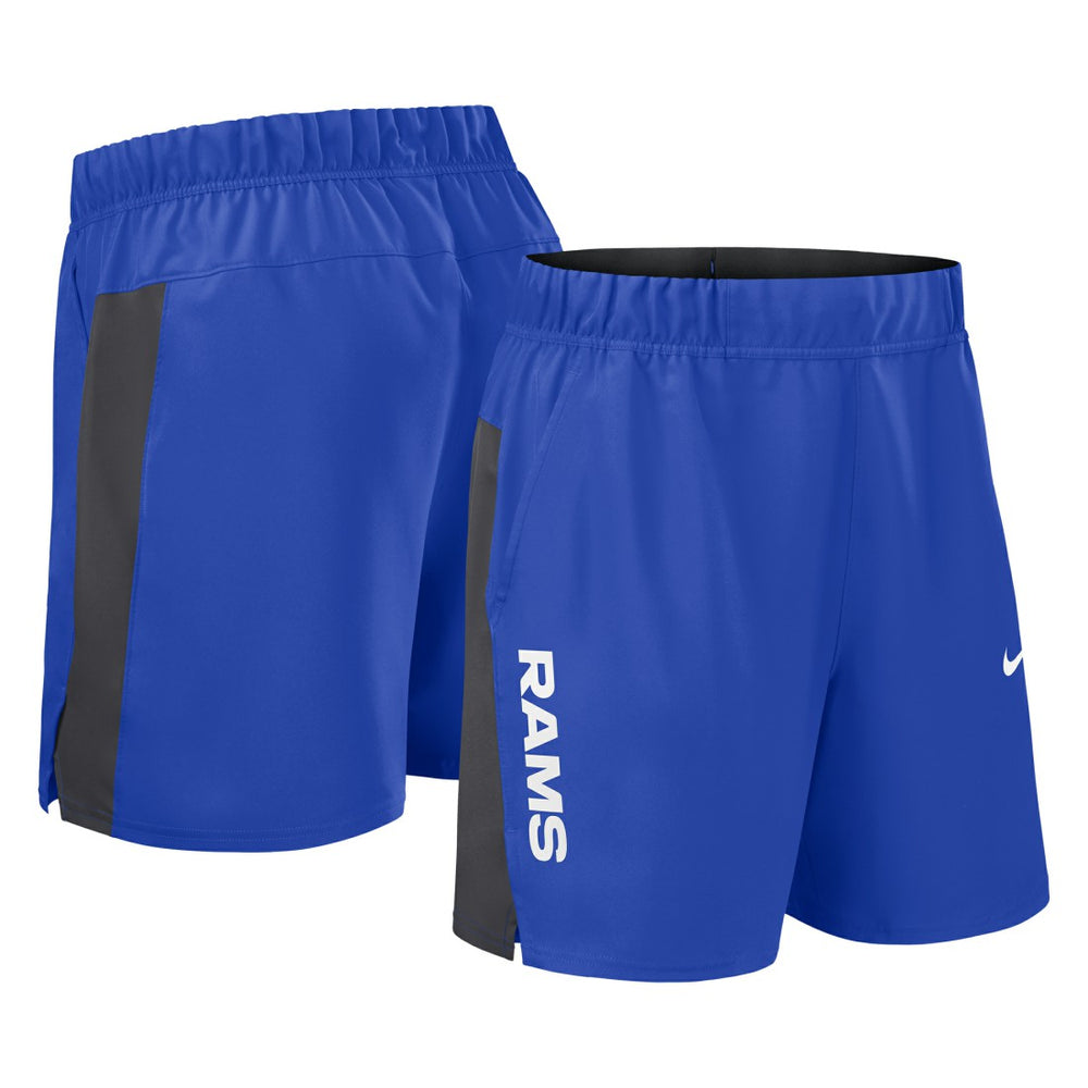 Los Angeles Rams Woven Victory Dri-FIT Shorts Royal | Nike for Sale