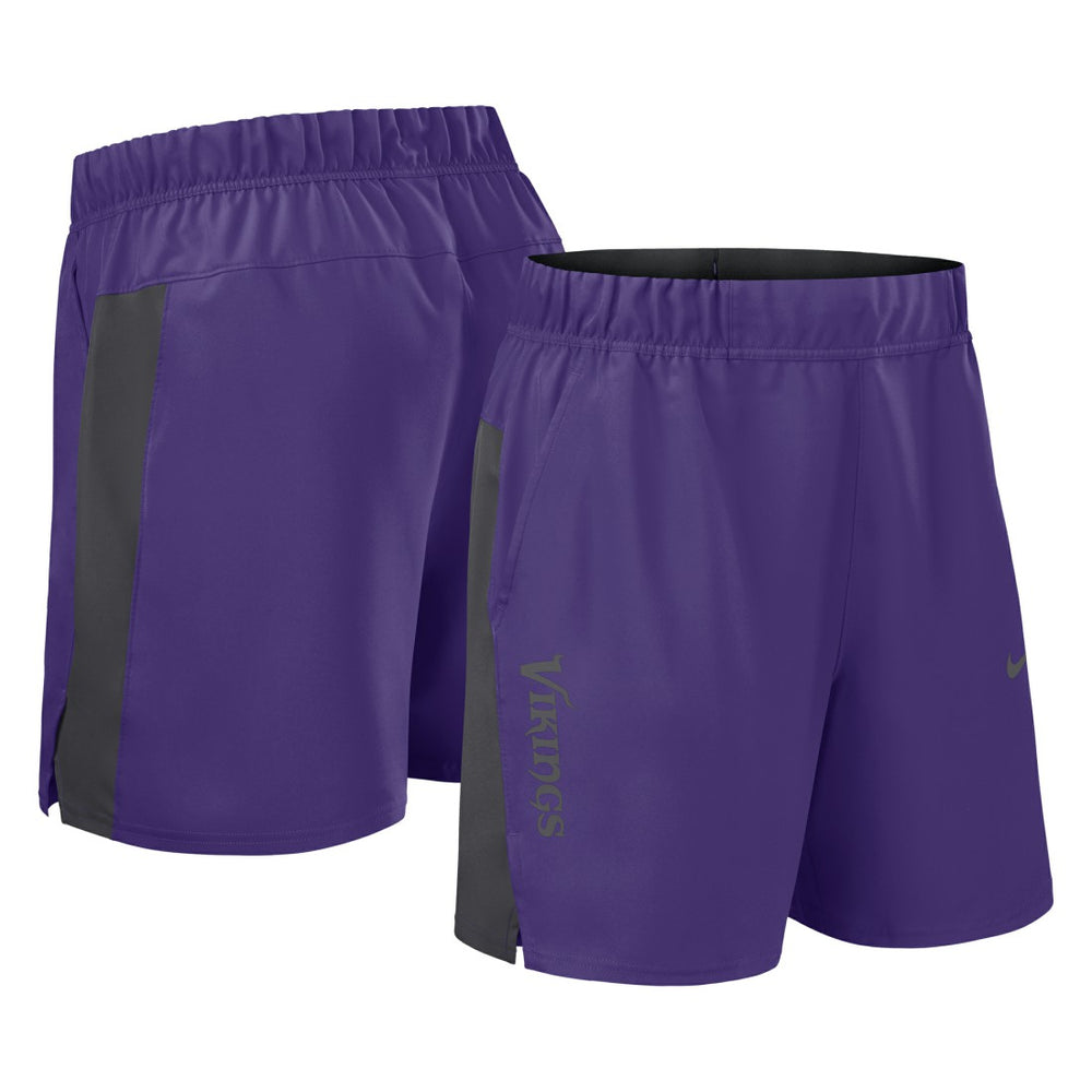 Minnesota Vikings Woven Victory Dri-FIT Shorts Purple | Nike for Sale