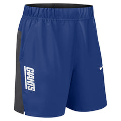 New York Giants Woven Victory Dri-FIT Shorts Royal | Nike for Sale
