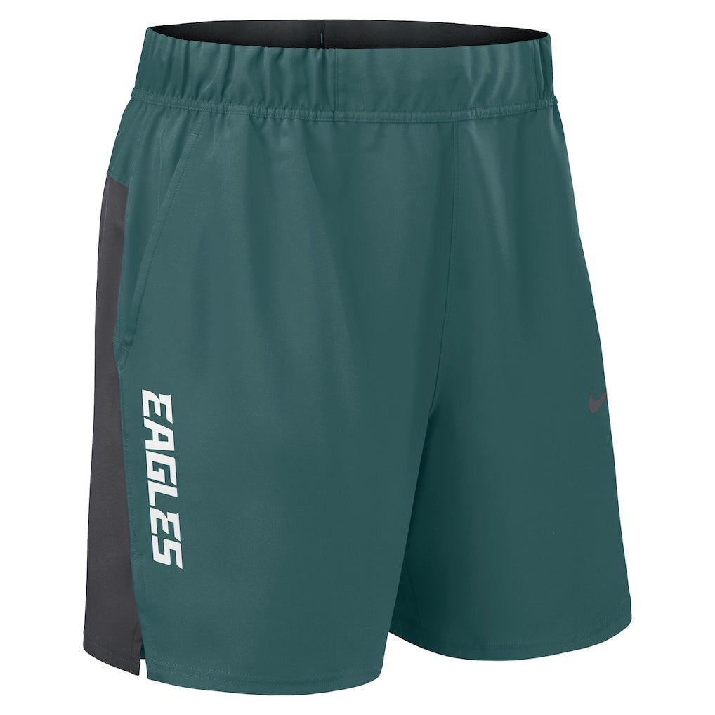 Philadelphia Eagles Woven Victory Dri-FIT Shorts Midnight Green | Nike for Sale