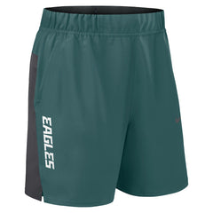 Philadelphia Eagles Woven Victory Dri-FIT Shorts Midnight Green | Nike for Sale