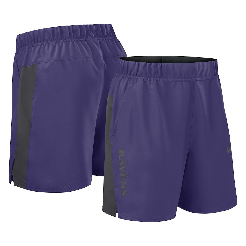 Baltimore Ravens Woven Victory Dri-FIT Shorts Purple | Nike for Sale