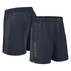 Chicago Bears Woven Victory Dri-FIT Shorts Navy | Nike for Sale