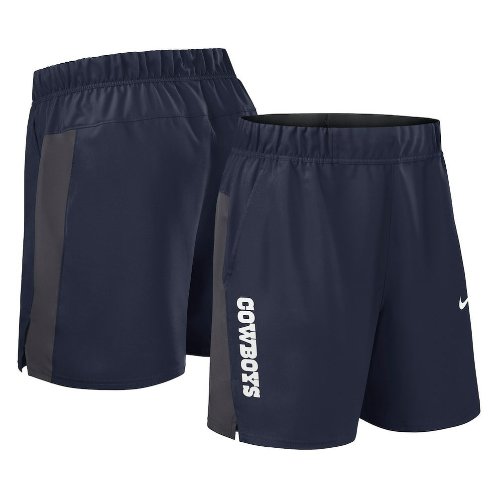 Dallas Cowboys Woven Victory Dri-FIT Shorts Navy | Nike for Sale