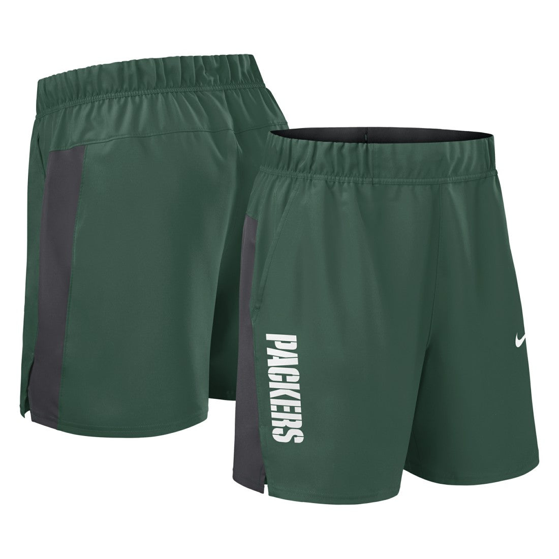Green Bay Packers Woven Victory Dri-FIT Shorts Green | Nike for Sale