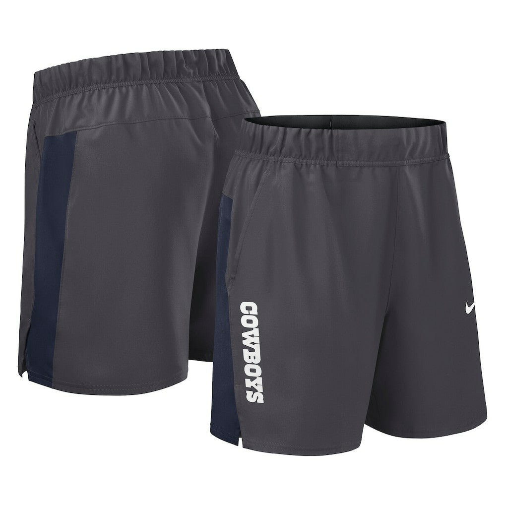Dallas Cowboys Woven Victory Dri-FIT Shorts Gray | Nike for Sale