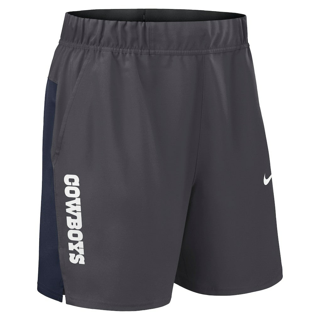 Dallas Cowboys Woven Victory Dri-FIT Shorts Gray | Nike for Sale