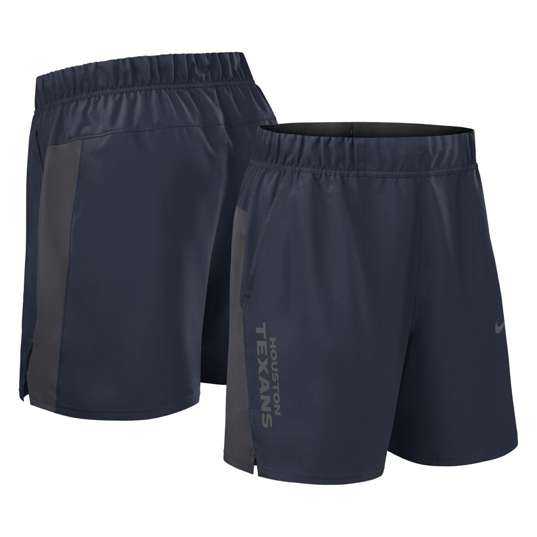 Houston Texans Woven Victory Dri-FIT Shorts Navy | Nike for Sale