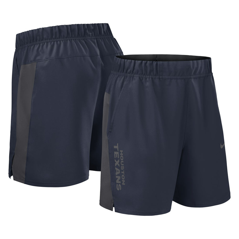 Houston Texans Woven Victory Dri-FIT Shorts Navy | Nike for Sale