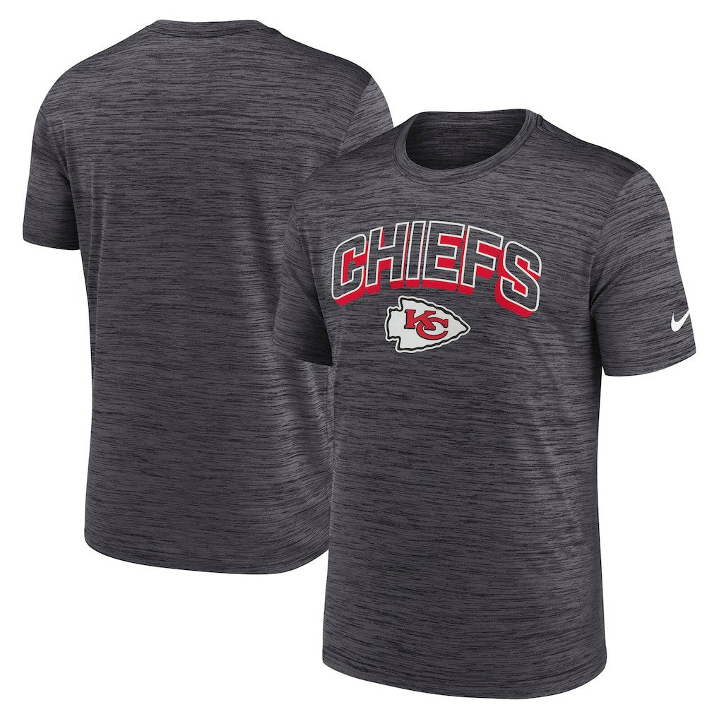 Kansas City Chiefs Primetime Velocity Dri-FIT T-Shirt Charcoal | Nike for Sale