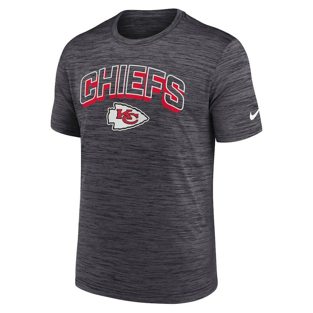 Kansas City Chiefs Primetime Velocity Dri-FIT T-Shirt Charcoal | Nike for Sale