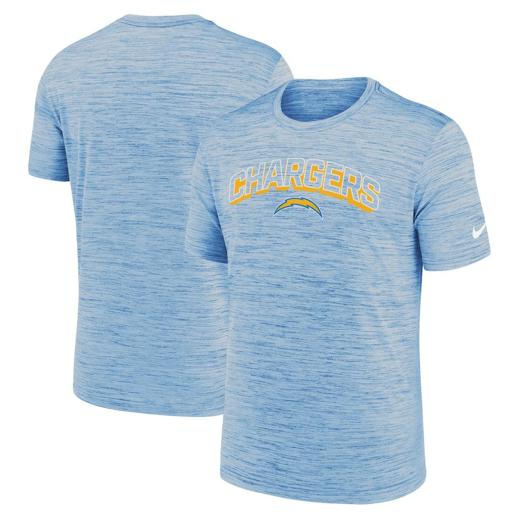 Los Angeles Chargers Primetime Velocity Dri-FIT T-Shirt Powder Blue | Nike for Sale