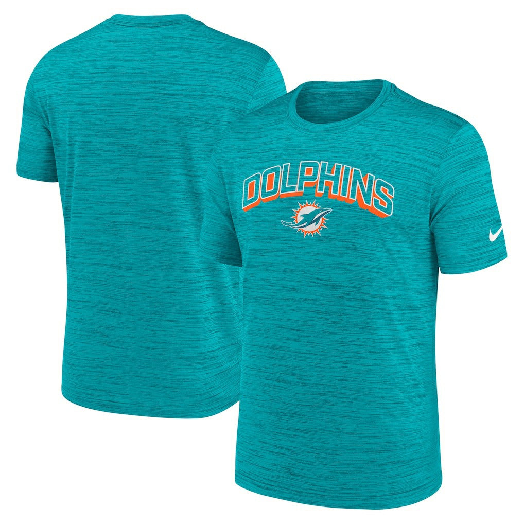 Miami Dolphins Primetime Velocity Dri-FIT T-Shirt Aqua | Nike for Sale
