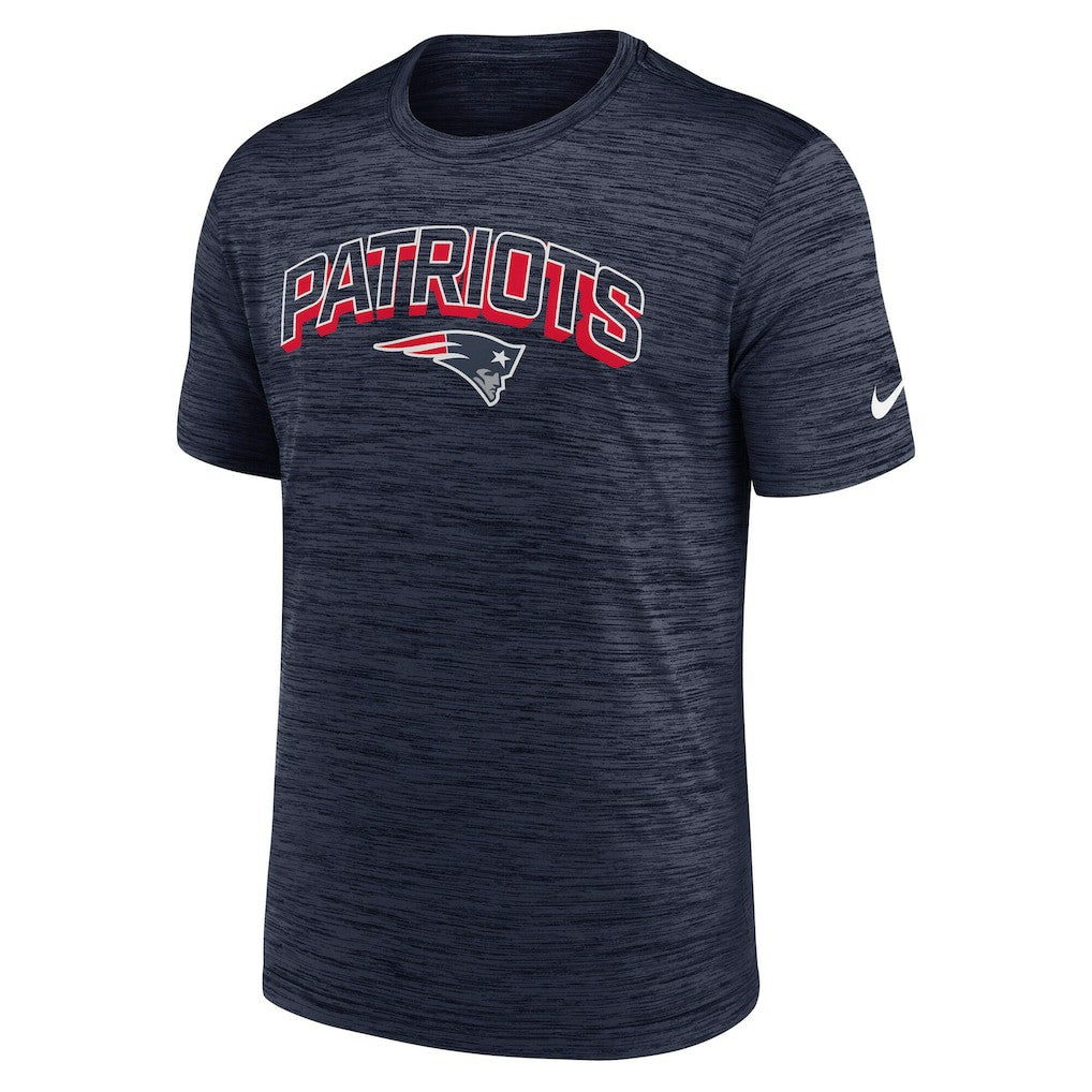 New England Patriots Primetime Velocity Dri-FIT T-Shirt Navy | Nike for Sale
