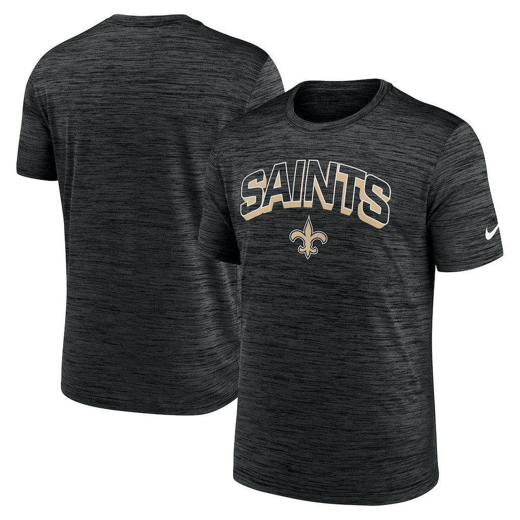 New Orleans Saints Primetime Velocity Dri-FIT T-Shirt Black | Nike for Sale