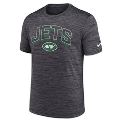 New York Jets Primetime Velocity Dri-FIT T-Shirt Charcoal | Nike for Sale