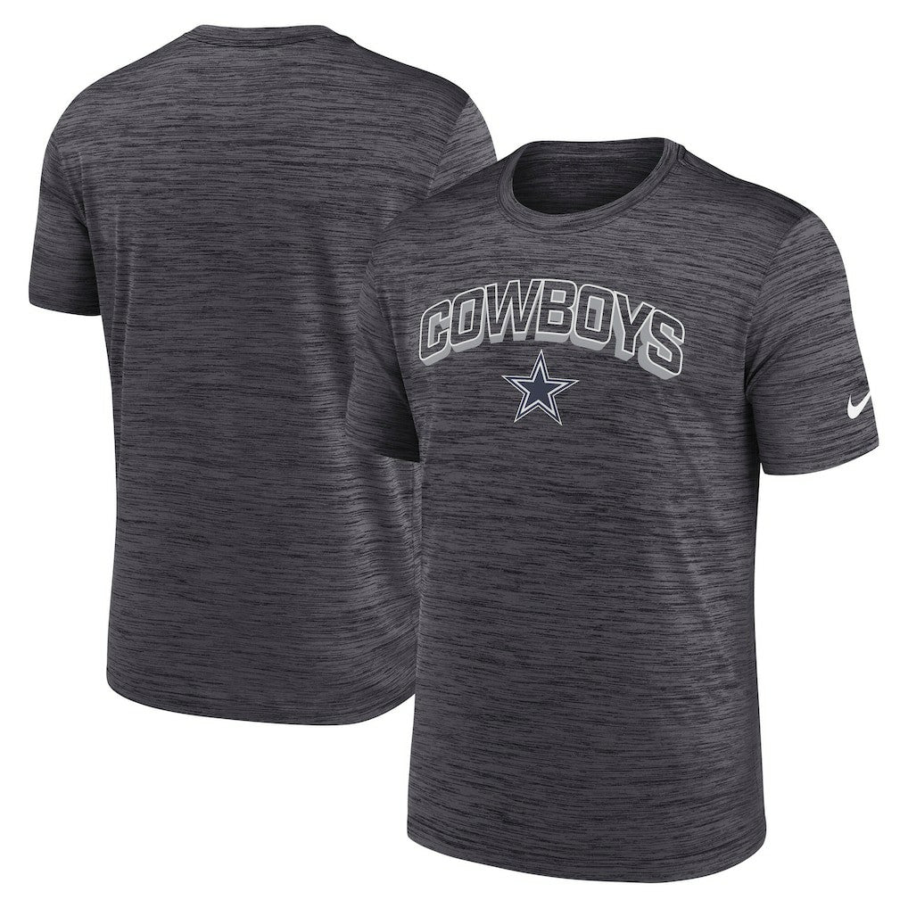 Dallas Cowboys Primetime Velocity Dri-FIT T-Shirt Charcoal | Nike for Sale