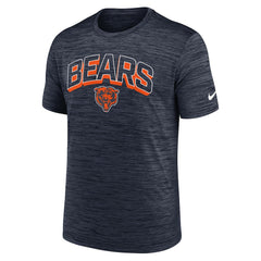 Chicago Bears Primetime Velocity Dri-FIT T-Shirt Navy | Nike for Sale