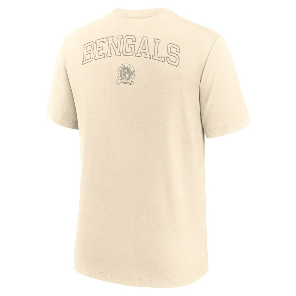 Cincinnati Bengals Glory Tri-Blend T-Shirt Cream | Nike for Sale