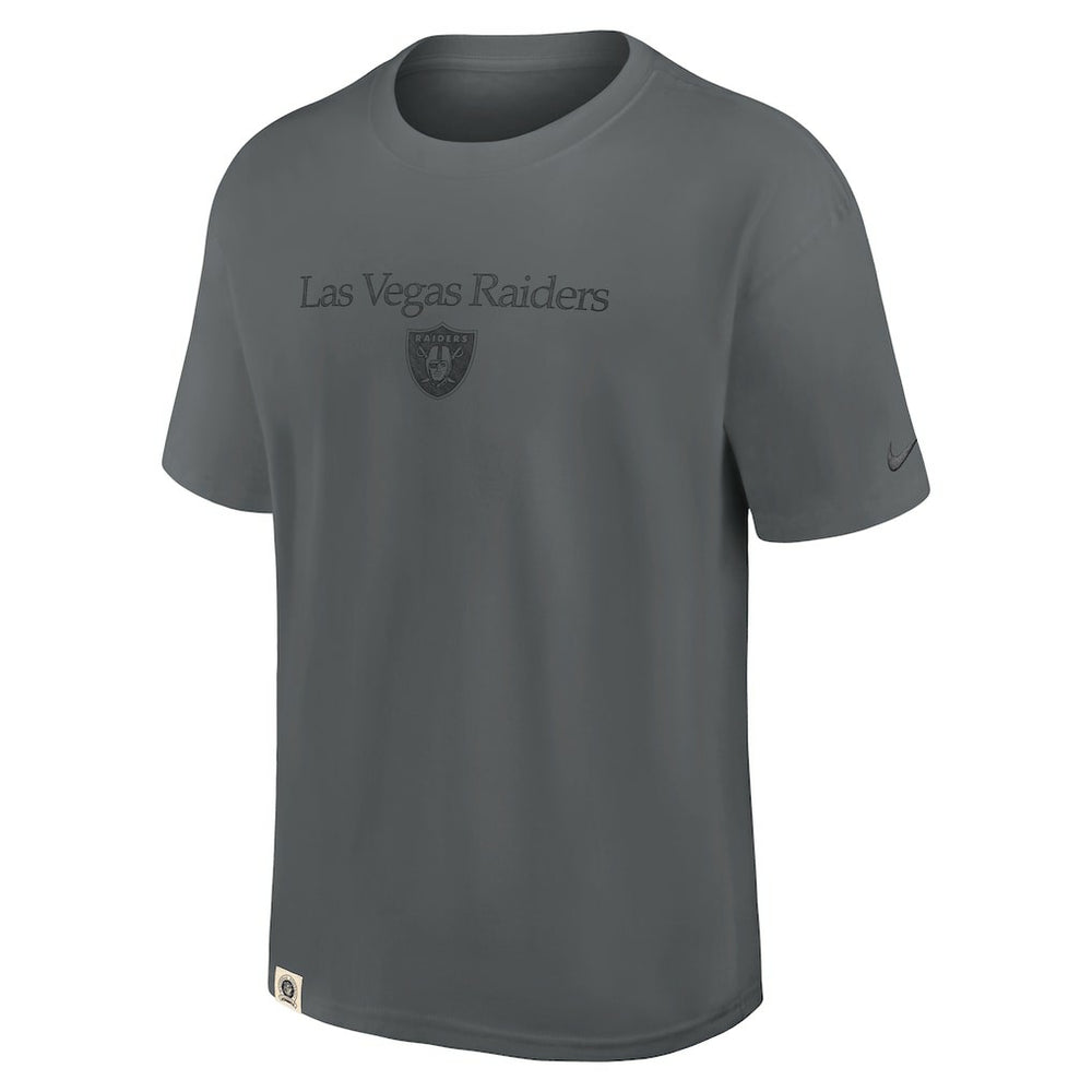 Las Vegas Raiders Glory Max90 T-Shirt Gray | Nike for Sale