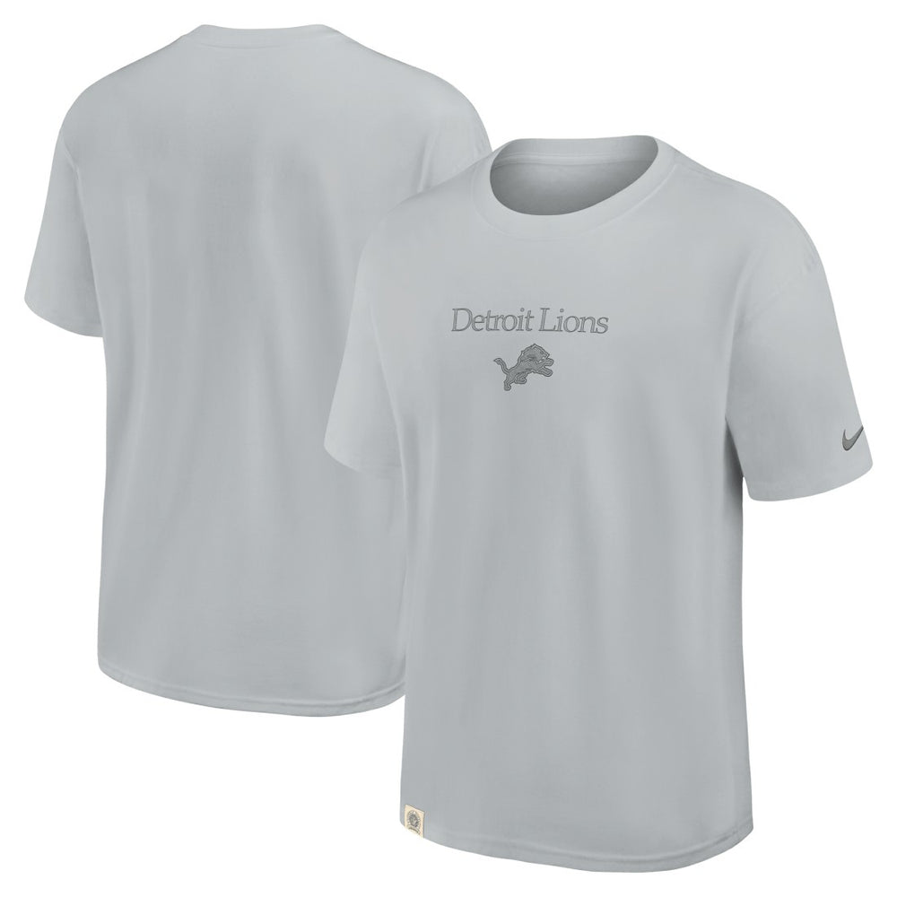 Detroit Lions Glory Max90 T-Shirt Gray | Nike for Sale