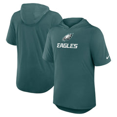 Philadelphia Eagles Lockup Tri-Blend Hoodie T-Shirt Midnight Green | Nike for Sale