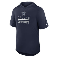 Dallas Cowboys Lockup Tri-Blend Hoodie T-Shirt Navy | Nike for Sale