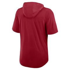Arizona Cardinals Lockup Tri-Blend Hoodie T-Shirt Cardinal | Nike for Sale