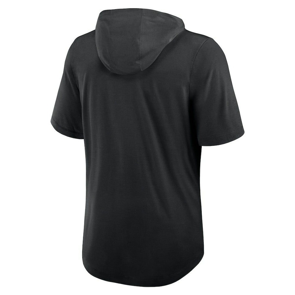 Cincinnati Bengals Lockup Tri-Blend Hoodie T-Shirt Black | Nike for Sale
