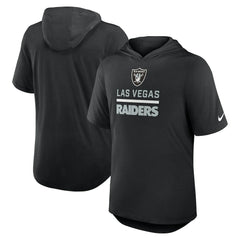 Las Vegas Raiders Lockup Tri-Blend Hoodie T-Shirt Black | Nike for Sale