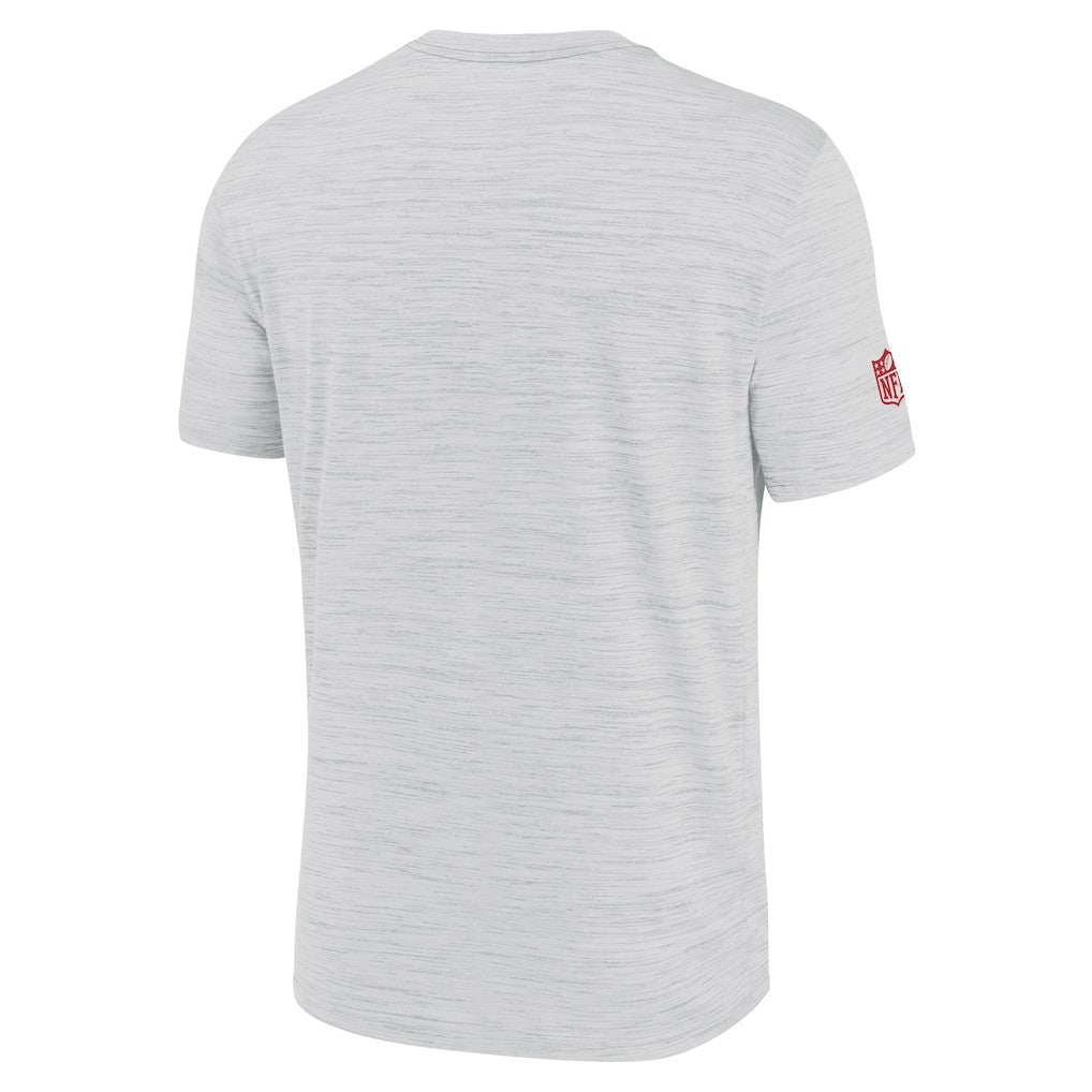 Kansas City Chiefs Sideline Velocity Dri-FIT T-Shirt - Ash | Nike for Sale