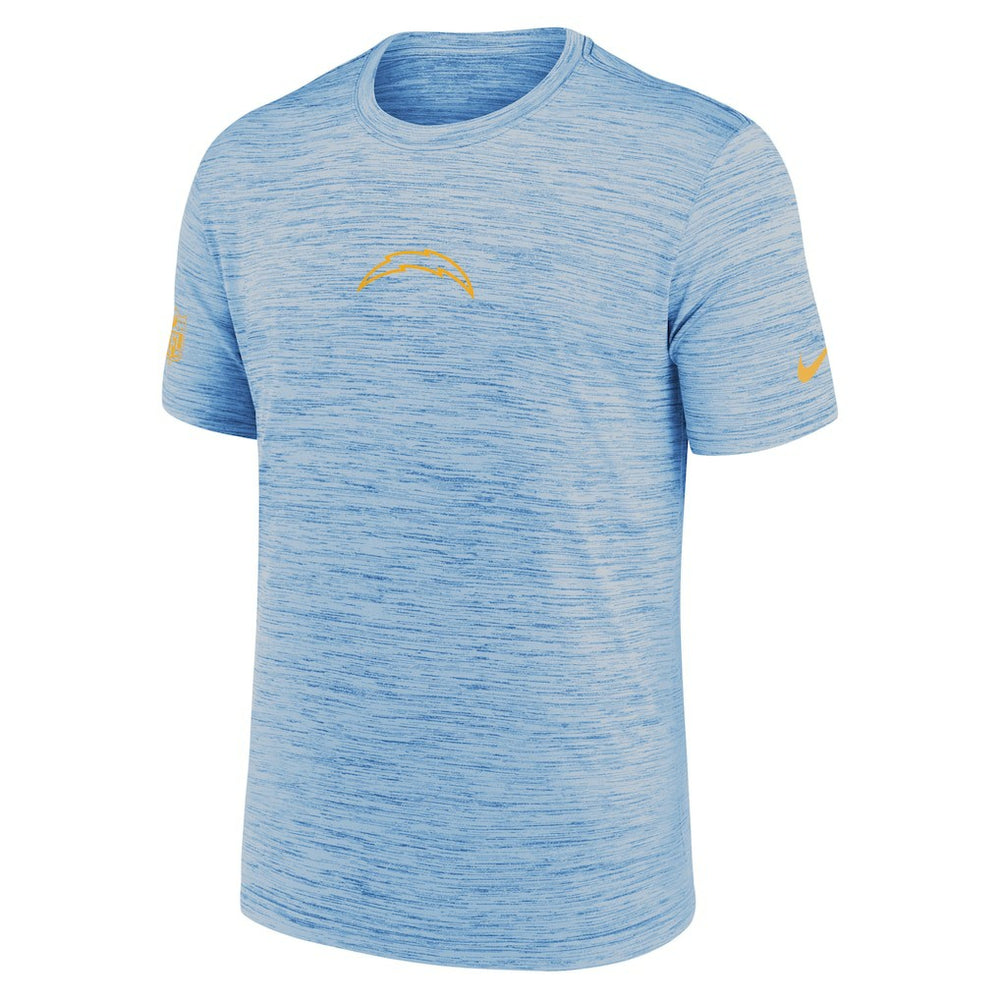 Los Angeles Chargers Sideline Velocity Dri-FIT T-Shirt - Powder Blue | Nike for Sale